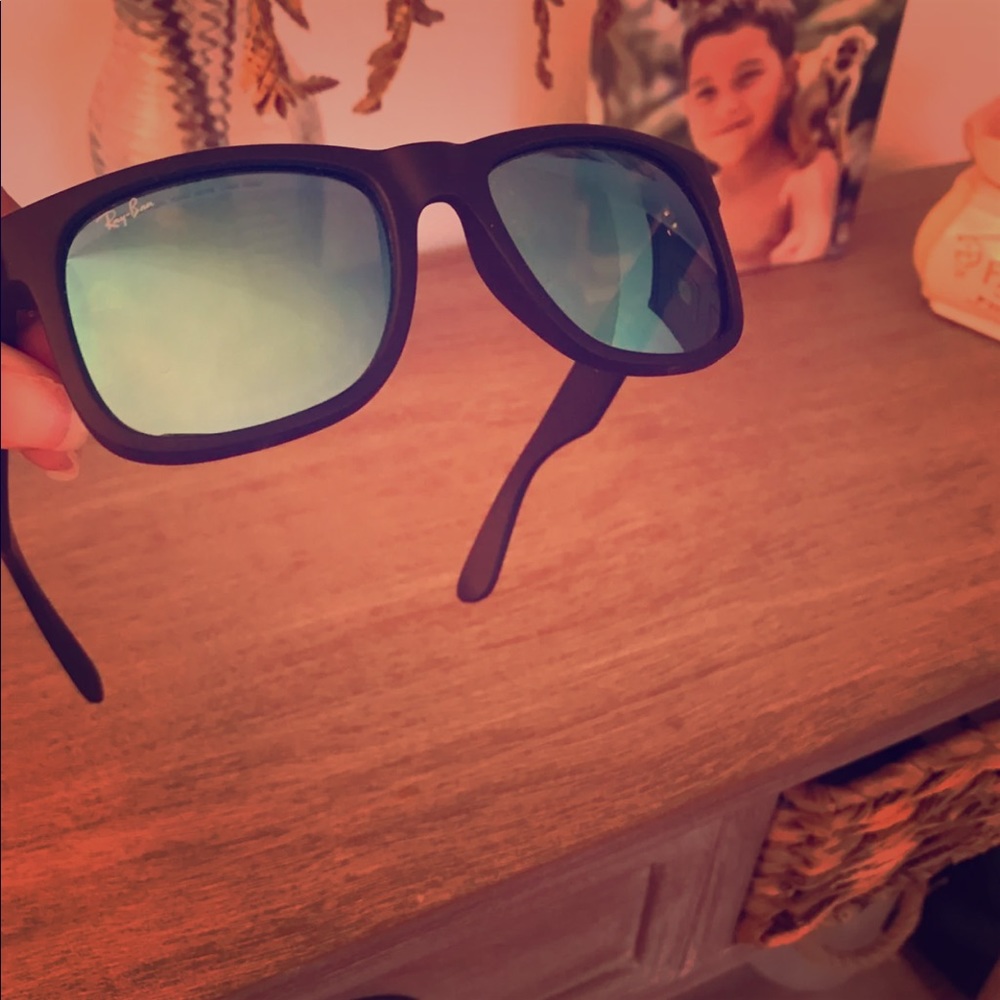 Sold! RayBan Mirrored polarized Sunglasses.